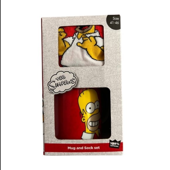 The Simpsons Mug and Socks set - Picture 1 of 5